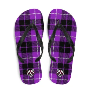 Heliotrope Bandana Pattern - Flip-Flops