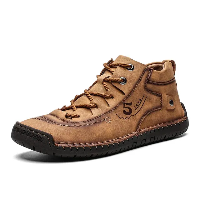 High model - Handmade men's shoes made of leather. Very comfortable