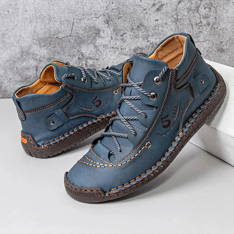 High model - Handmade men's shoes made of leather. Very comfortable