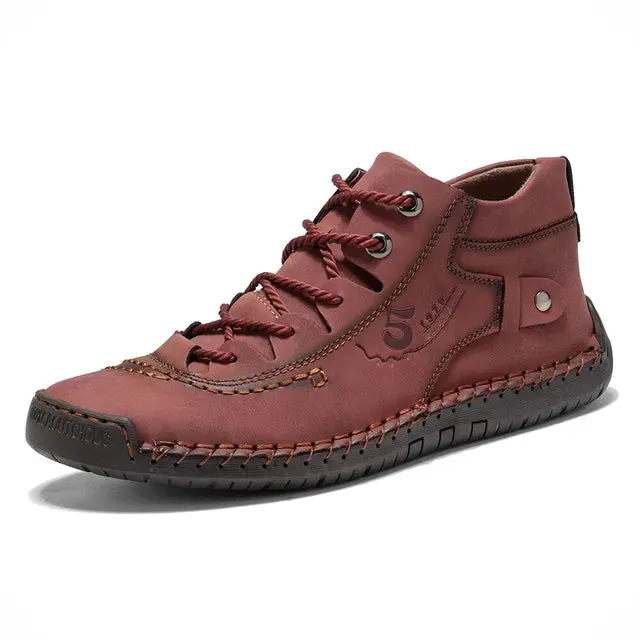 High model - Handmade men's shoes made of leather. Very comfortable