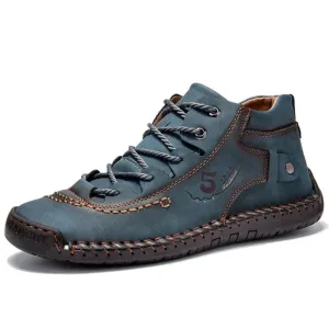 High model - Handmade men's shoes made of leather. Very comfortable