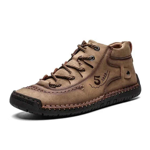 High model - Handmade men's shoes made of leather. Very comfortable