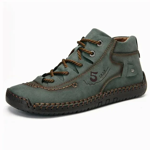 High model - Handmade men's shoes made of leather. Very comfortable