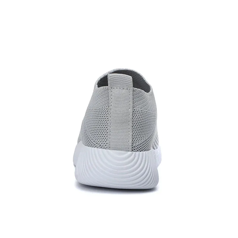 High-Quality Women's Vulcanized Sneakers: Slip-On Flats and Loafers in Plus Size 42 for Walking