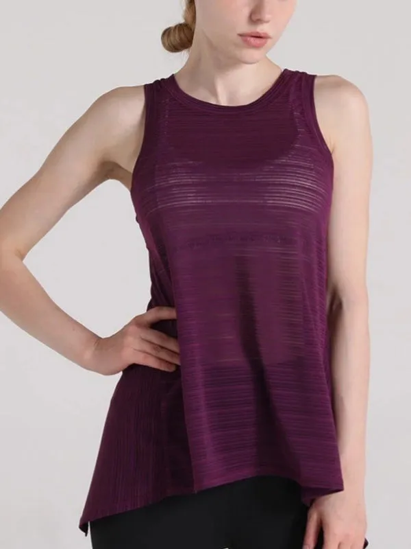 Hollow Back Quick-Dry Tank Top
