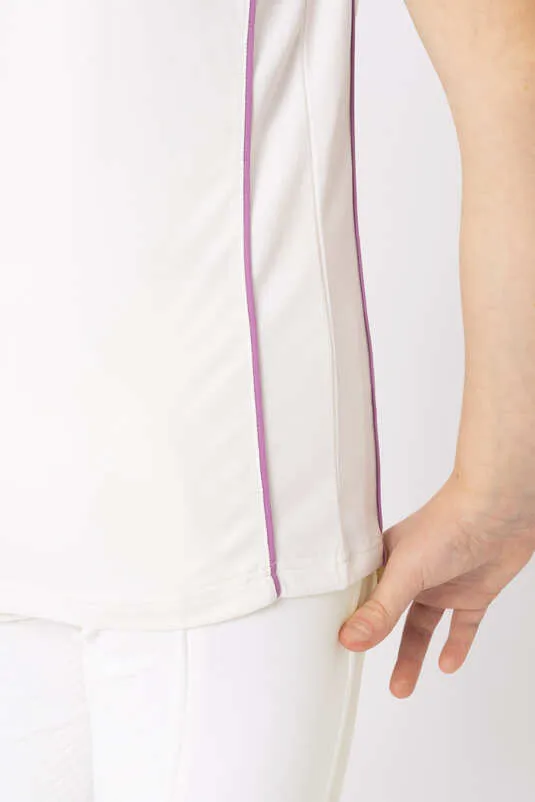 Horze Nyra JR Show Shirt White