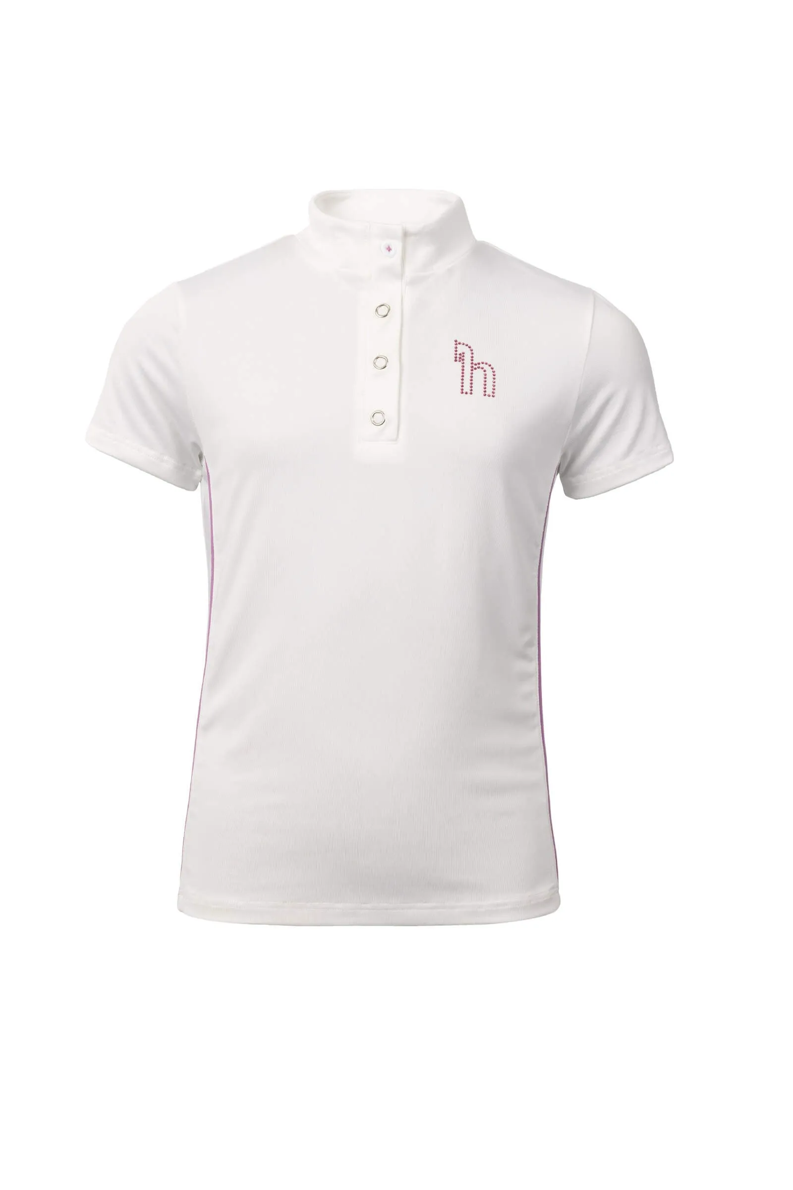 Horze Nyra JR Show Shirt White