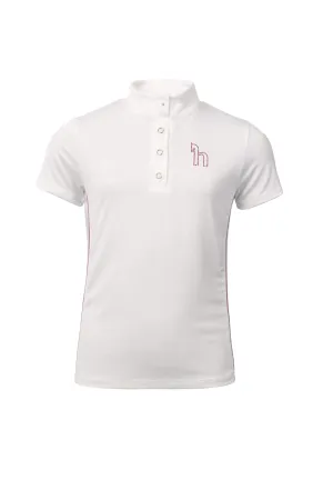 Horze Nyra JR Show Shirt White