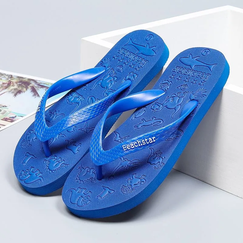 In Stock Children's Flip-Flops Beach Slippers Travel Resort Hotel Flip-Flops