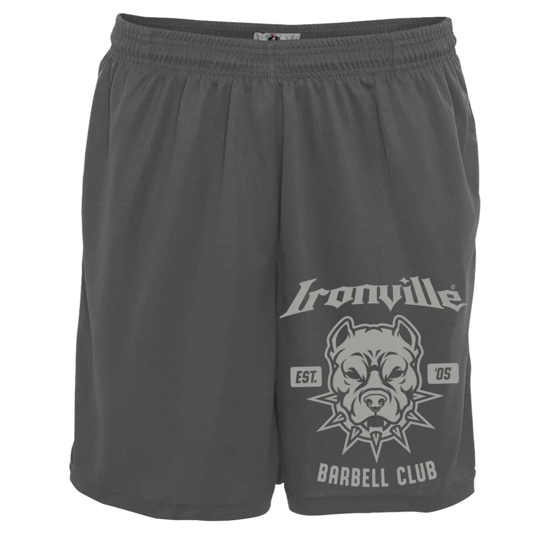 Ironville BARBELL PITBULL Pocket Gym Shorts