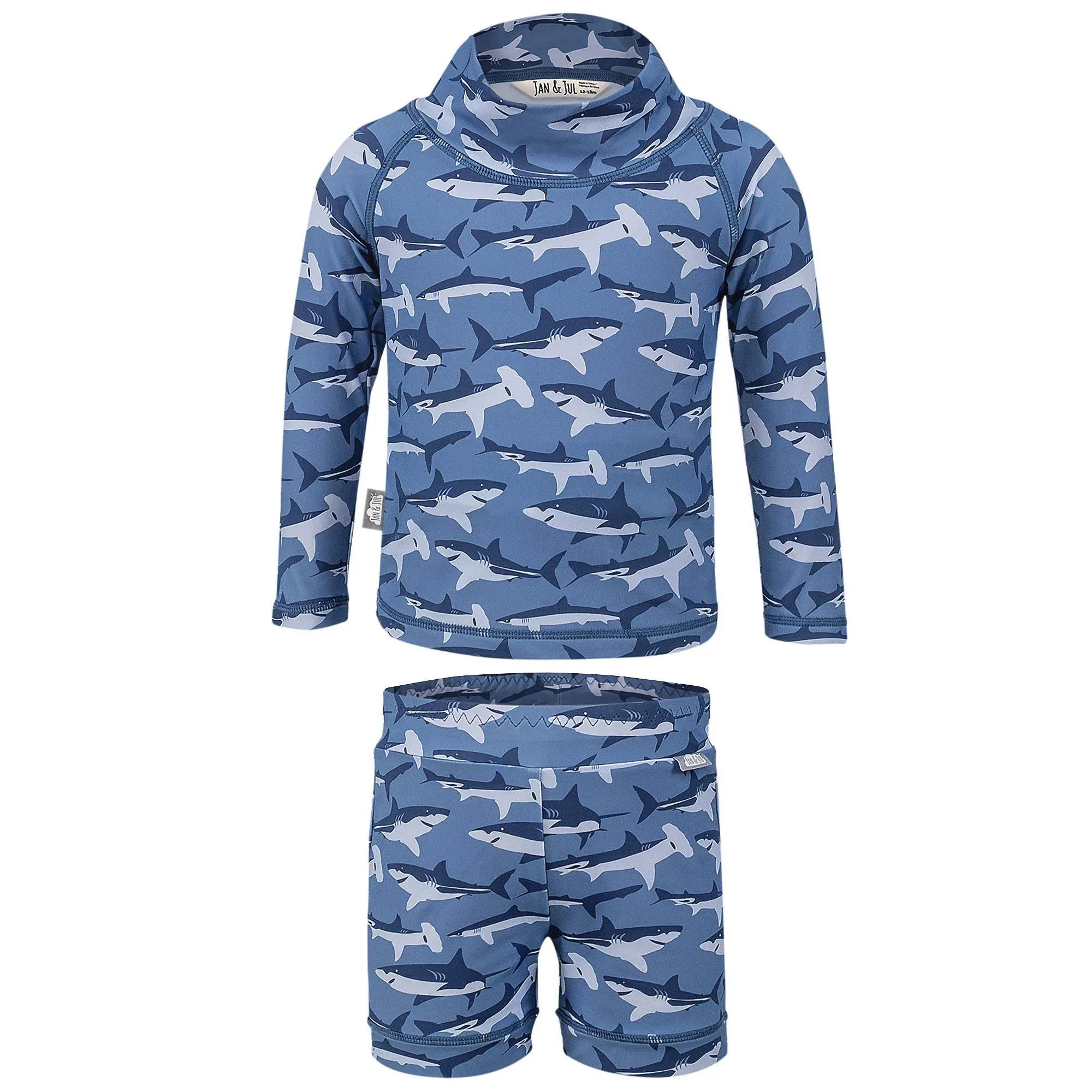 Jan & Jul 2pc UV Suit - Shark