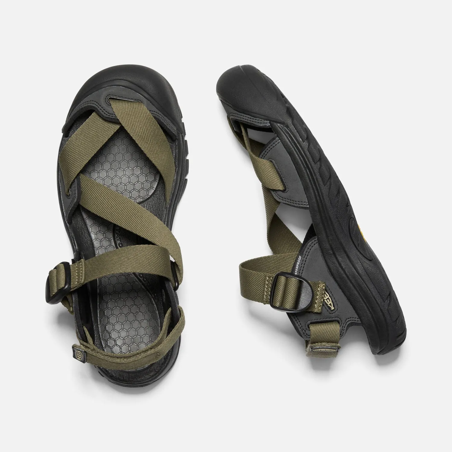 KEEN MEN'S ZERRAPORT II - MILITARY OLIVE/BLACK