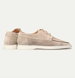 Kenneth - Men's Suede Lace-Up Loafers