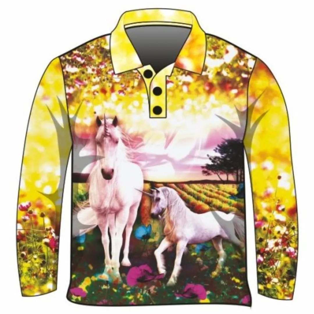 Kids | Unicorn Fields Fishing Shirt ★Pre-Order★