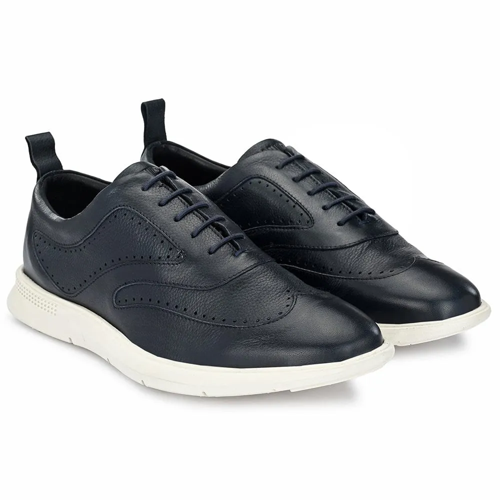 Legwork Shoes Classico Wingtip Oxford British Tan Full Grain Leather Sneaker
