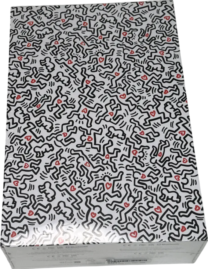 LEXON White X Keith Haring Limited Series - Bluetooth Speaker   Led Lamp   Alarm Clock   Radio Full Set One Size