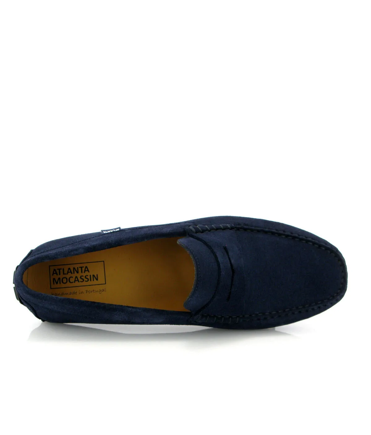Loafers City - camurça azul marinho