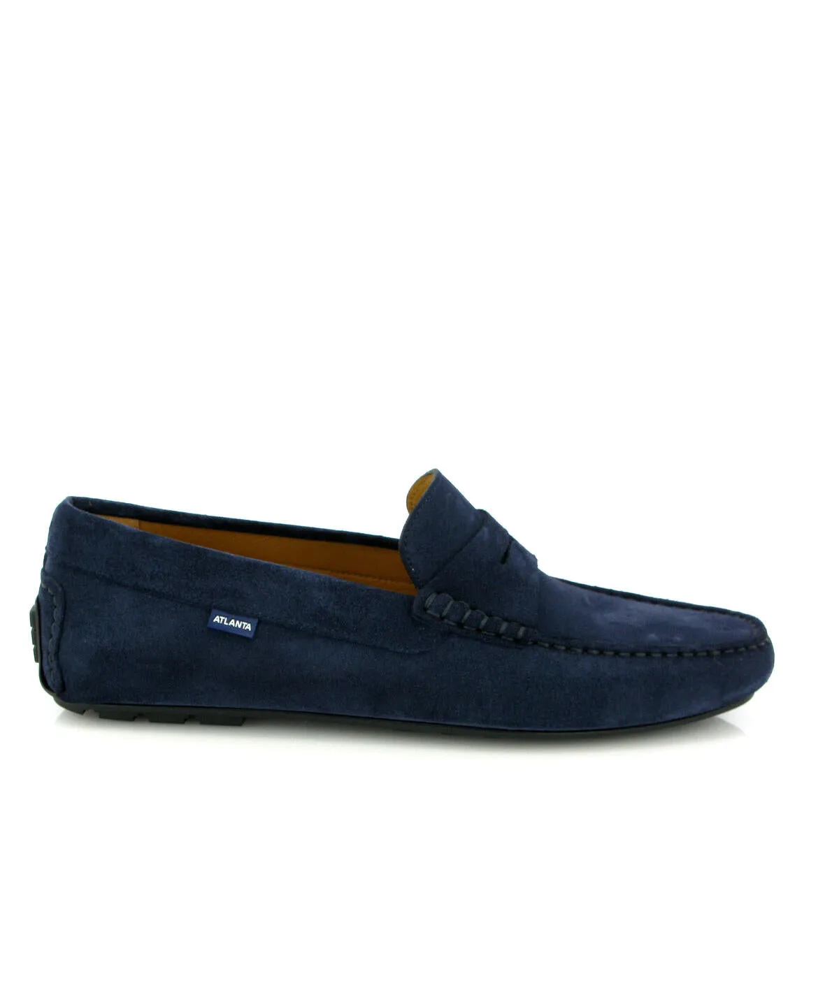 Loafers City - camurça azul marinho