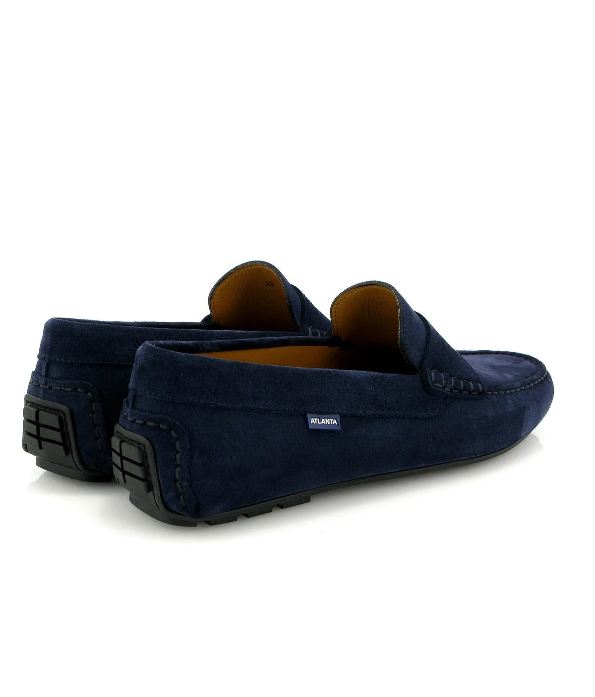 Loafers City - camurça azul marinho