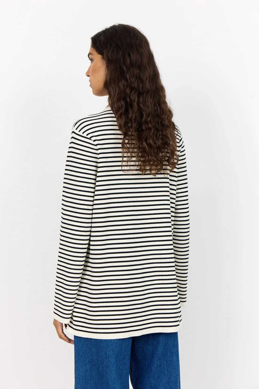 LR Kirsten 2 Top - White Stripe