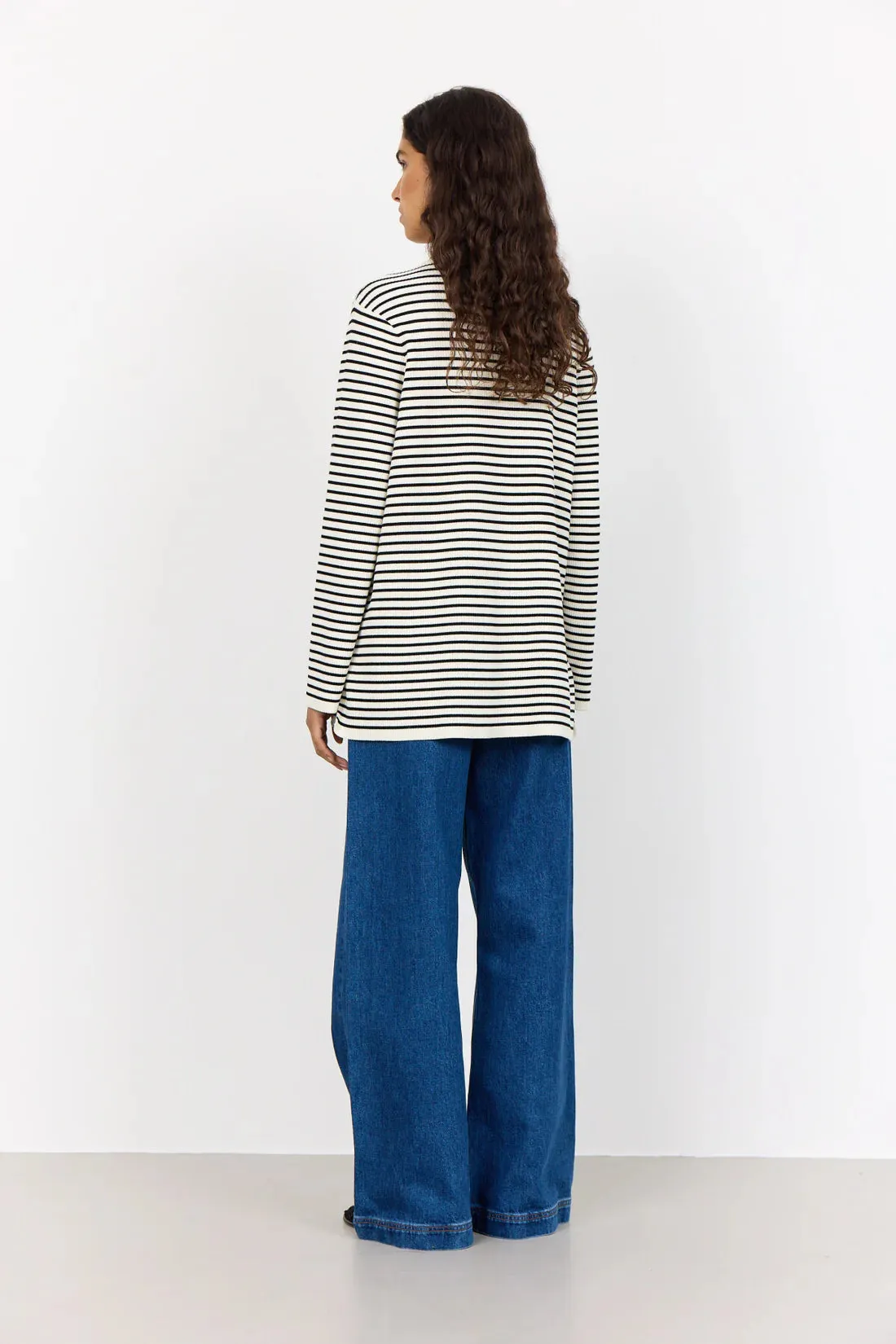 LR Kirsten 2 Top - White Stripe