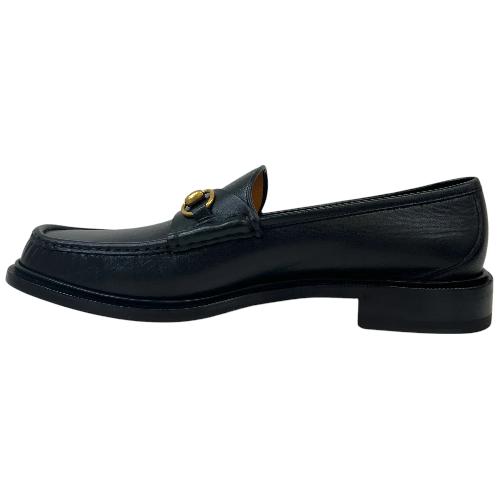 Men's Horsebit Loafers Black Size EU 46.5 / UK 12.5