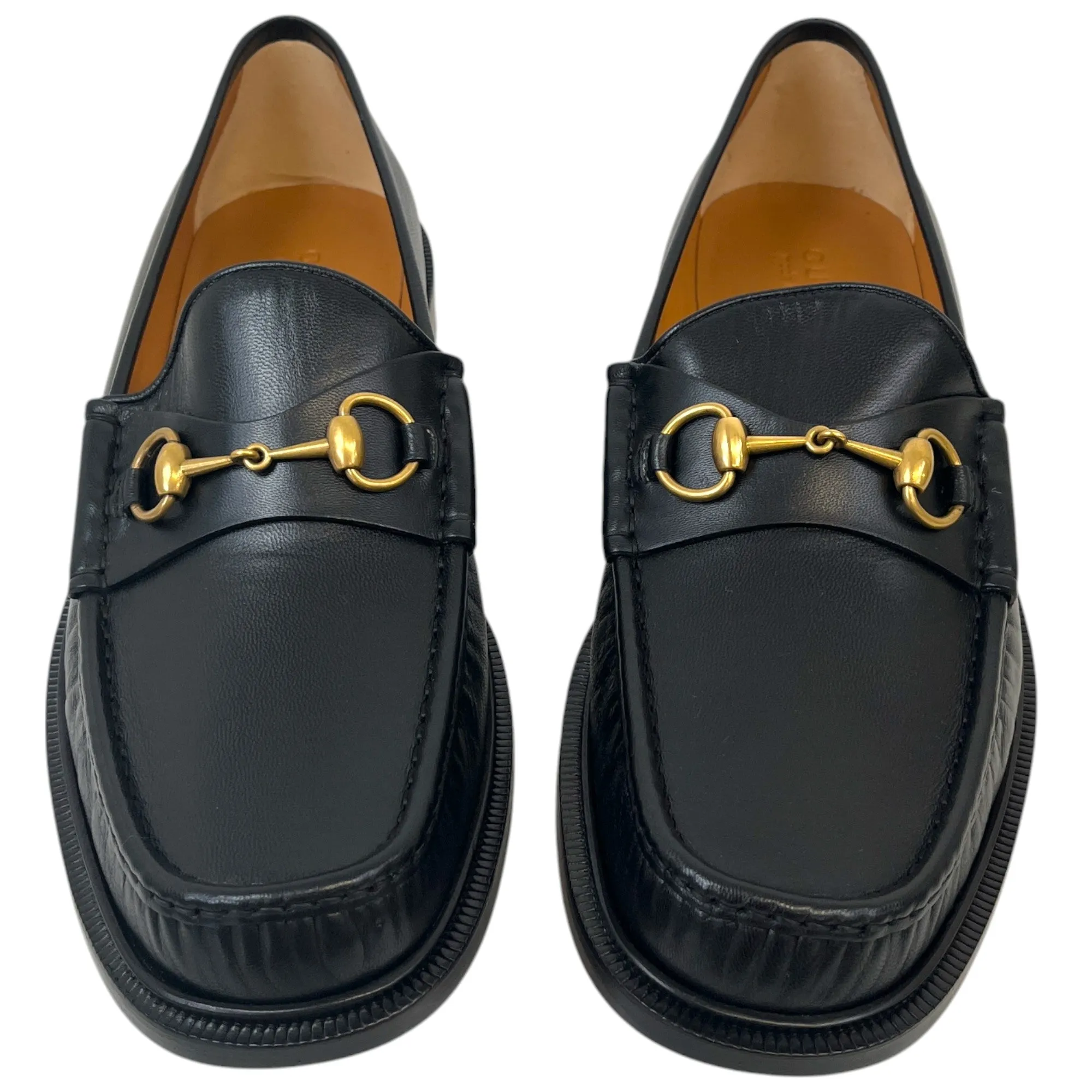 Men's Horsebit Loafers Black Size EU 46.5 / UK 12.5