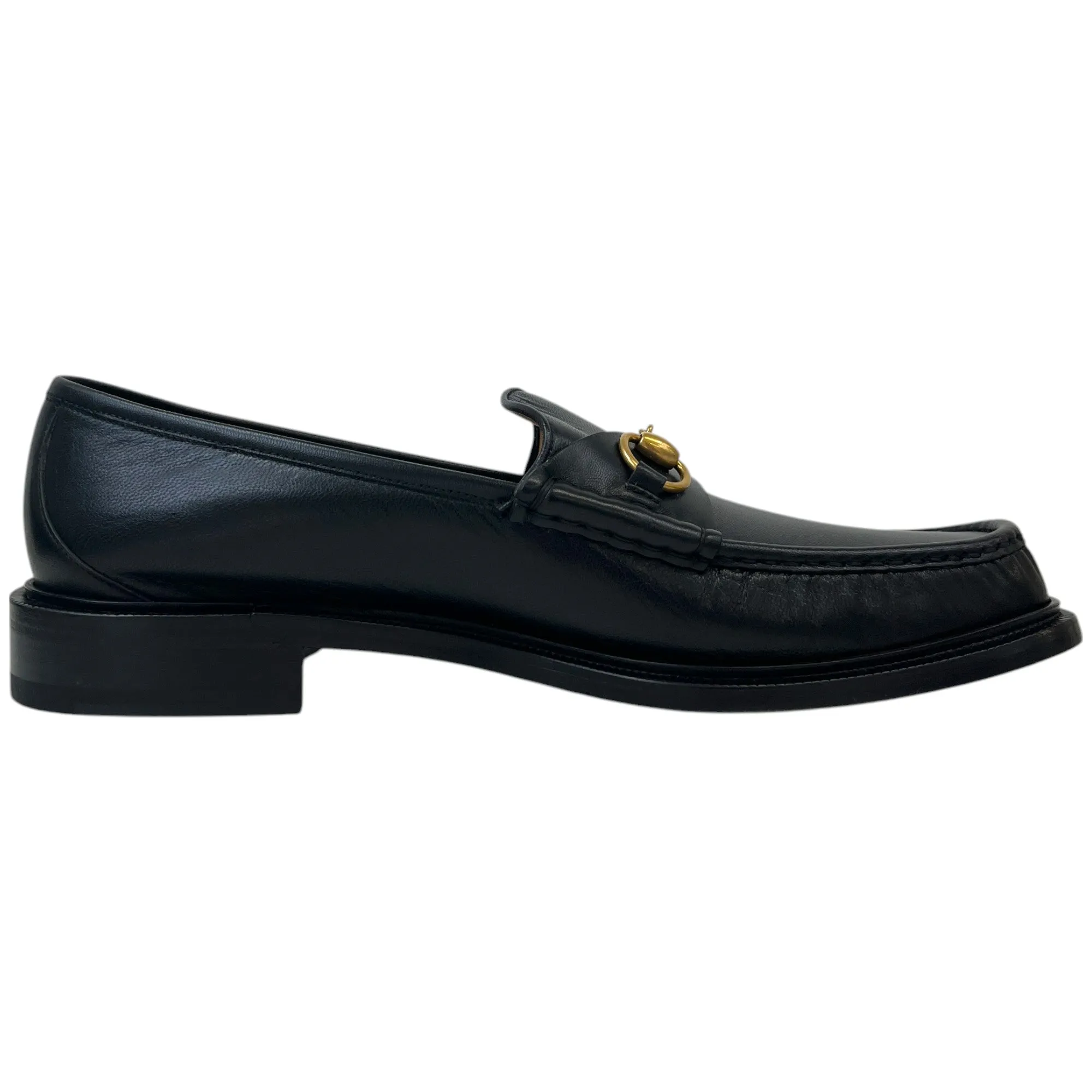 Men's Horsebit Loafers Black Size EU 46.5 / UK 12.5