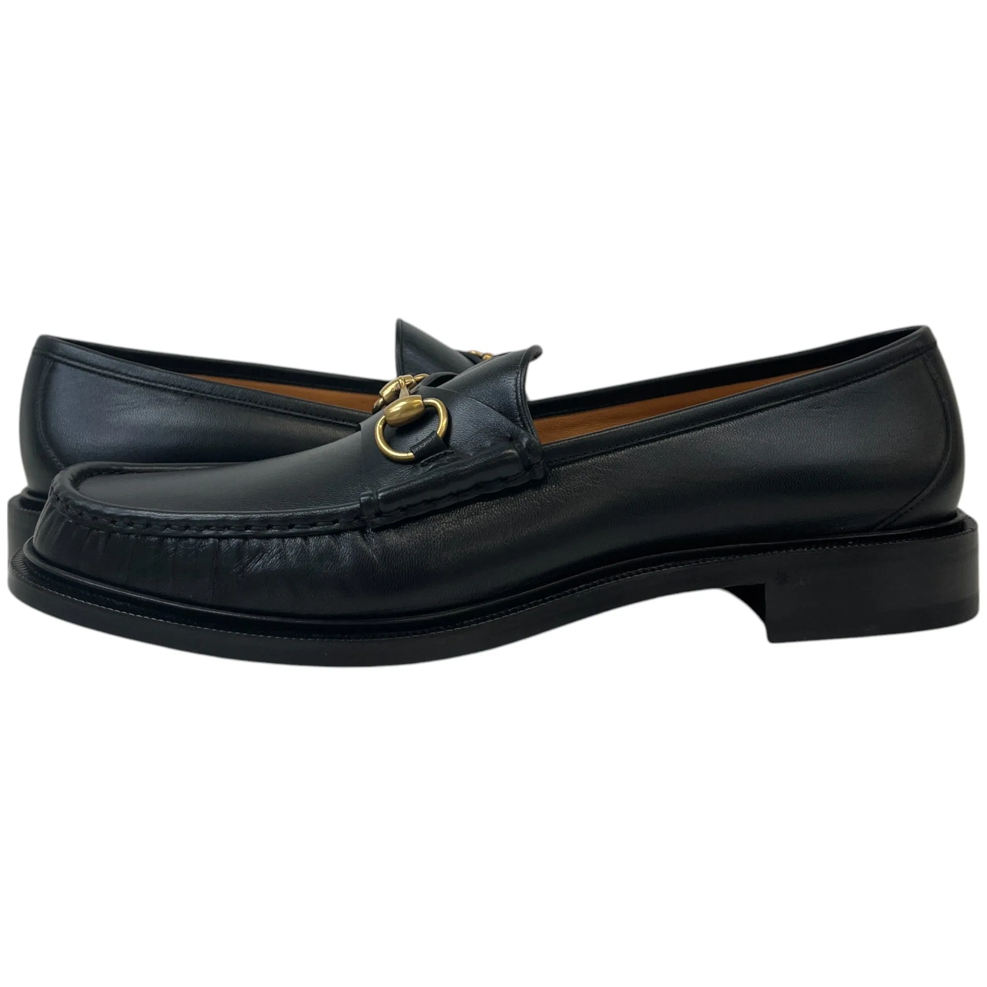 Men's Horsebit Loafers Black Size EU 46.5 / UK 12.5