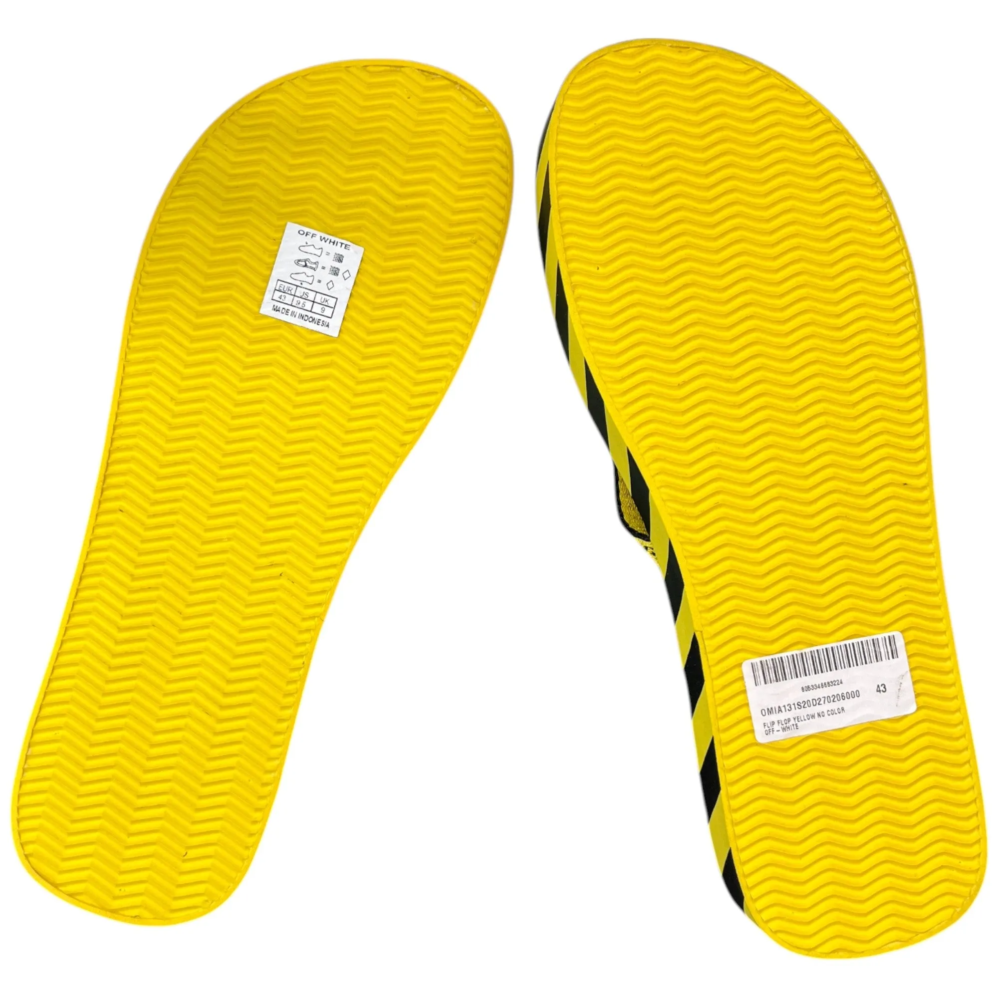 Men's Industrial Sandals Yellow Size EU 43 / UK 9