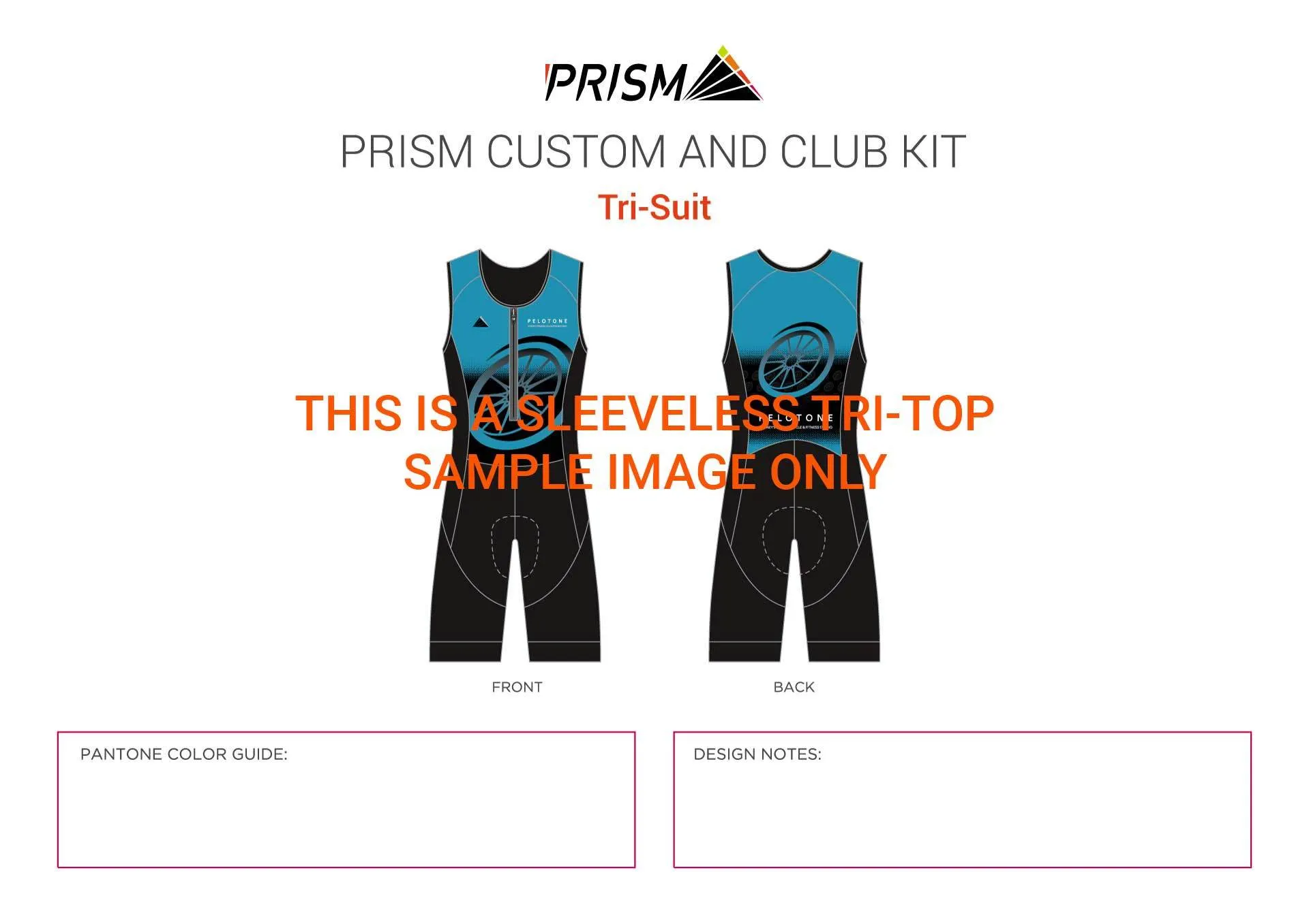 Men's Sleeveless Tri Top