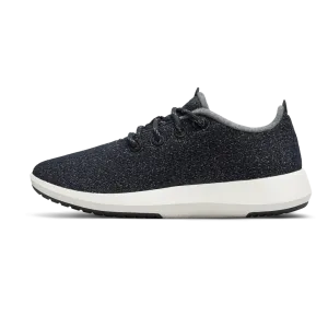 Men's Wool Runner Mizzles - Dark Grey (Natural White Sole)