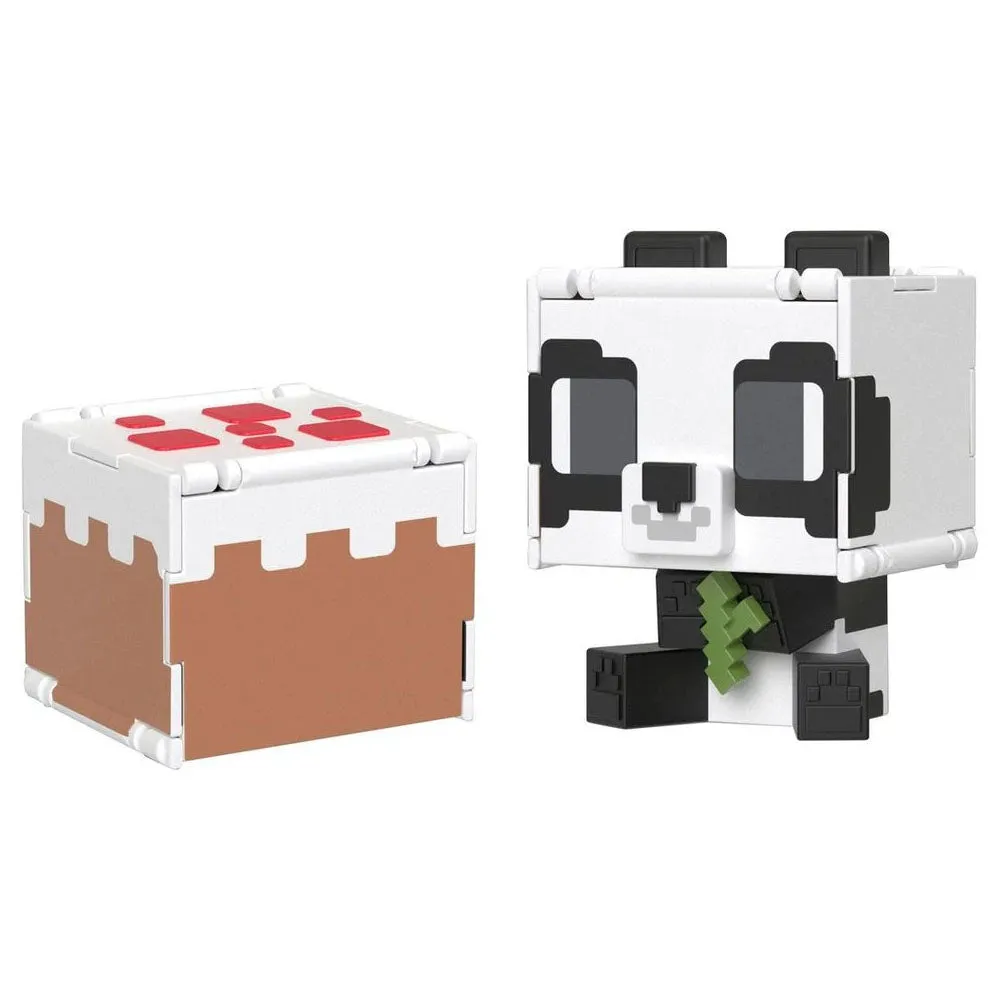 Minecraft Flippin Figs 2 in 1 - Panda and Cake