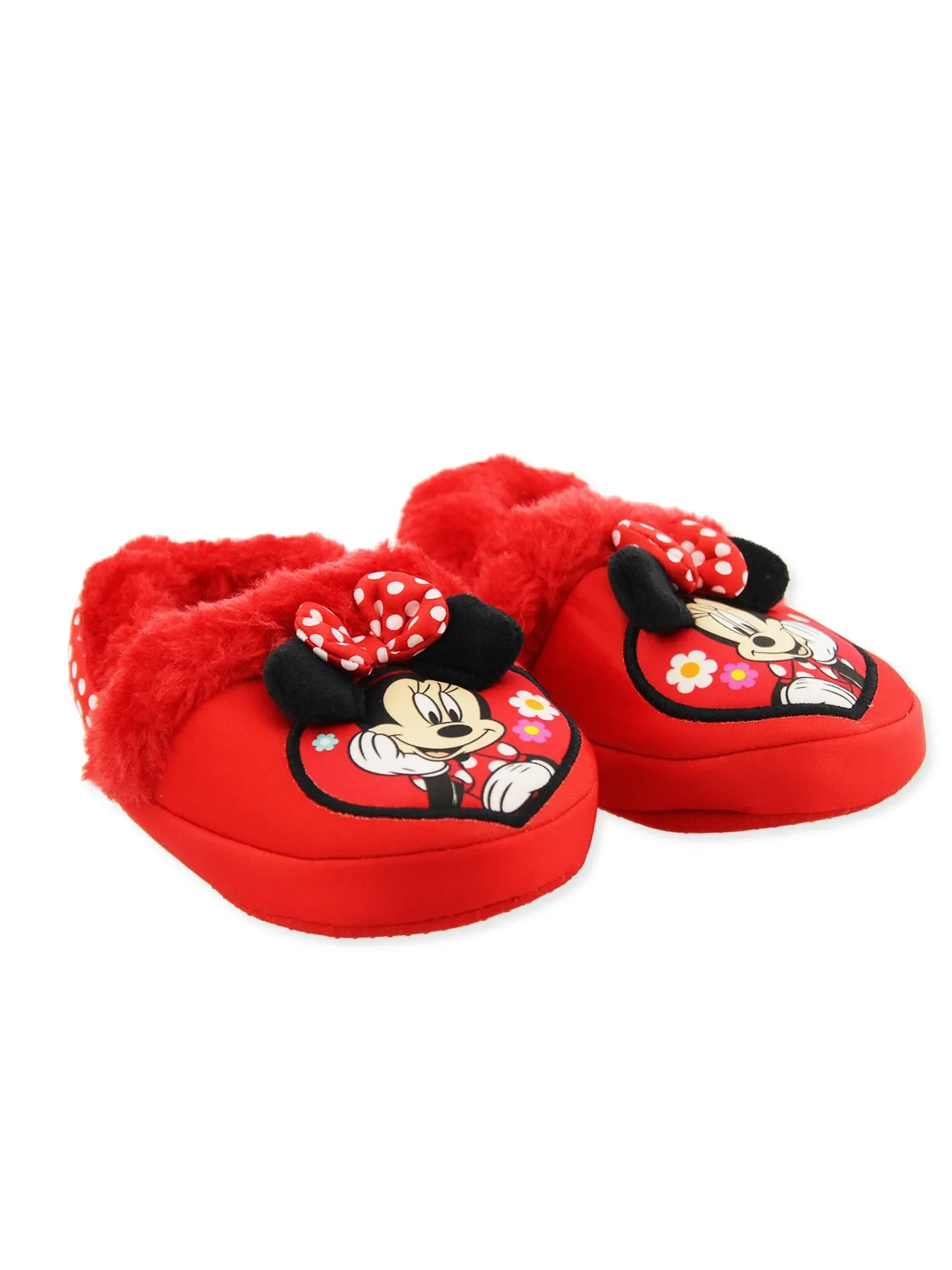 Minnie Mouse Plush Slippers