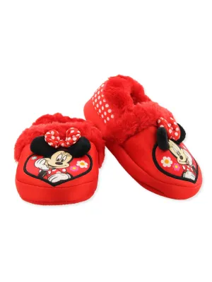 Minnie Mouse Plush Slippers