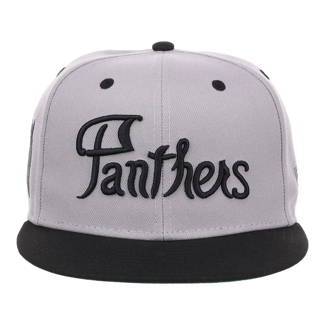Montreal Black Panthers NLB Flip Fitted Ballcap - Gray