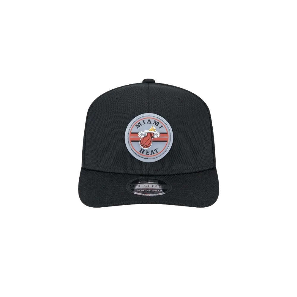 New Era Miami HEAT Patch Mesh Snapback