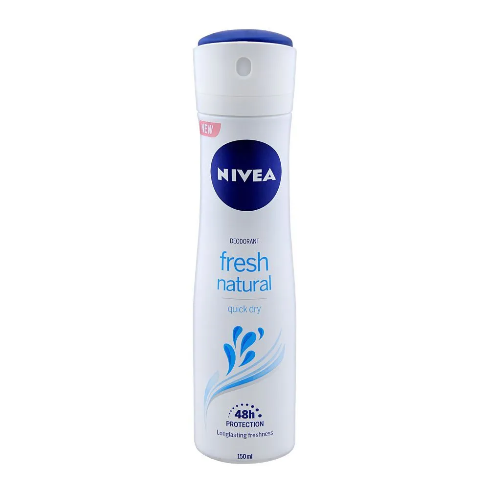 Nivea 48H Fresh Natural Quick Dry Deodorant Spray| Deodorant | For Women