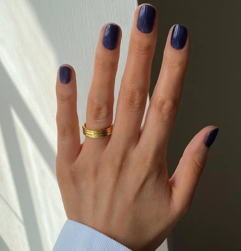 NO.2012 MIDNIGHT BLUE NAIL POLISH