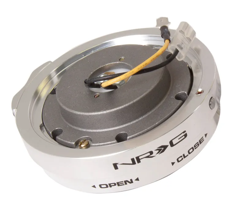 NRG SRK-400SL Silver Thin Quick Release