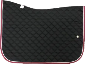 Ogilvy Jump Pony Baby Pad - Black / White / Burgundy