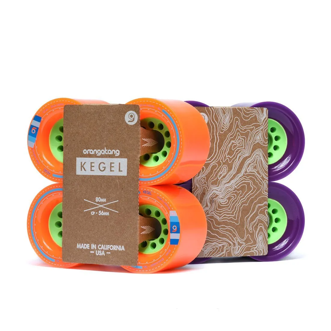 Orangatang Kegel 80mm Wheels