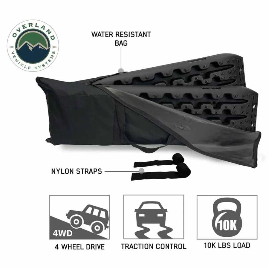 OVS Recovery Ramp With Pull Strap and Storage Bag - Gray/Black Universal