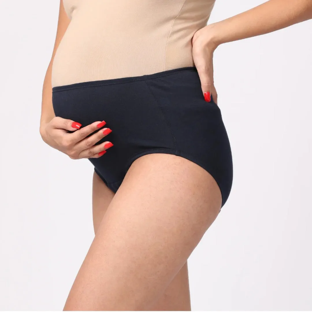 Pack Of 3 Maternity High Waist Incontinence Panty