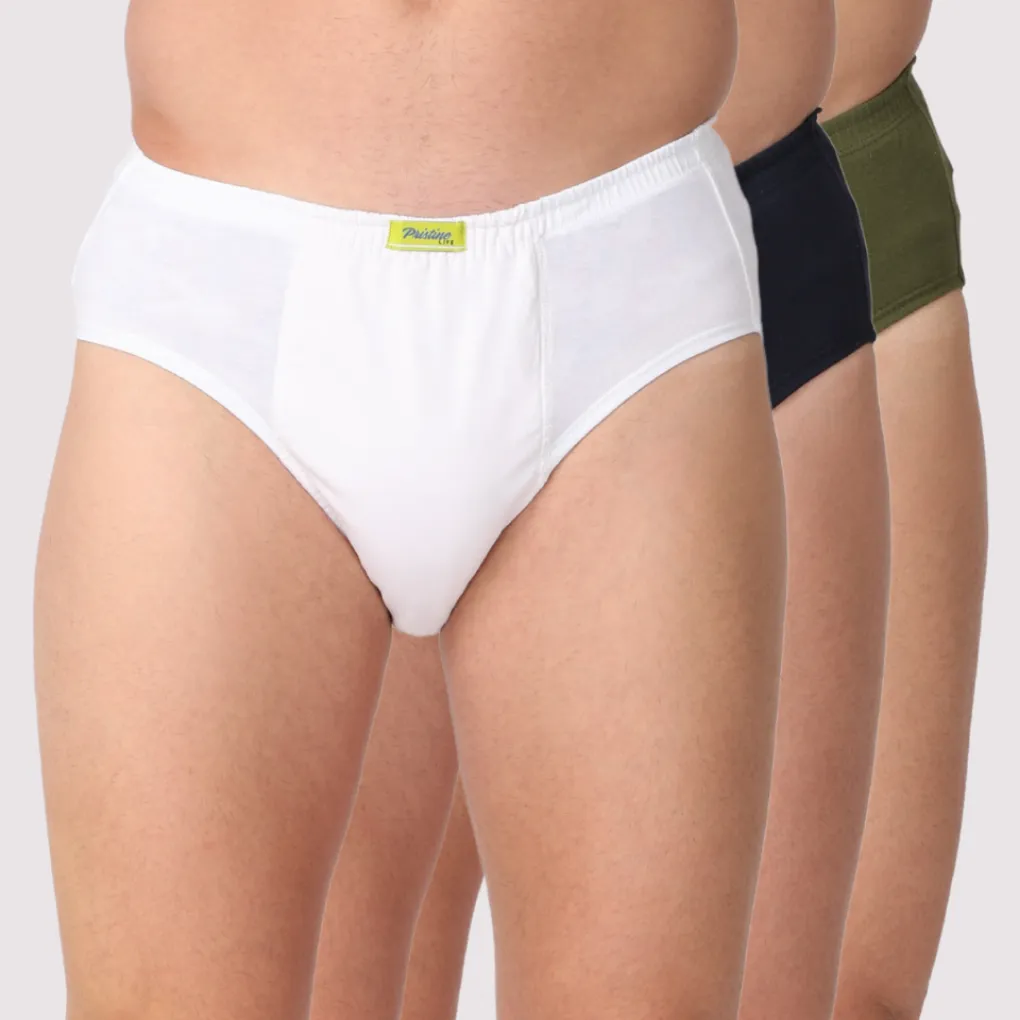 Pack Of 3  Men's Incontinence Briefs