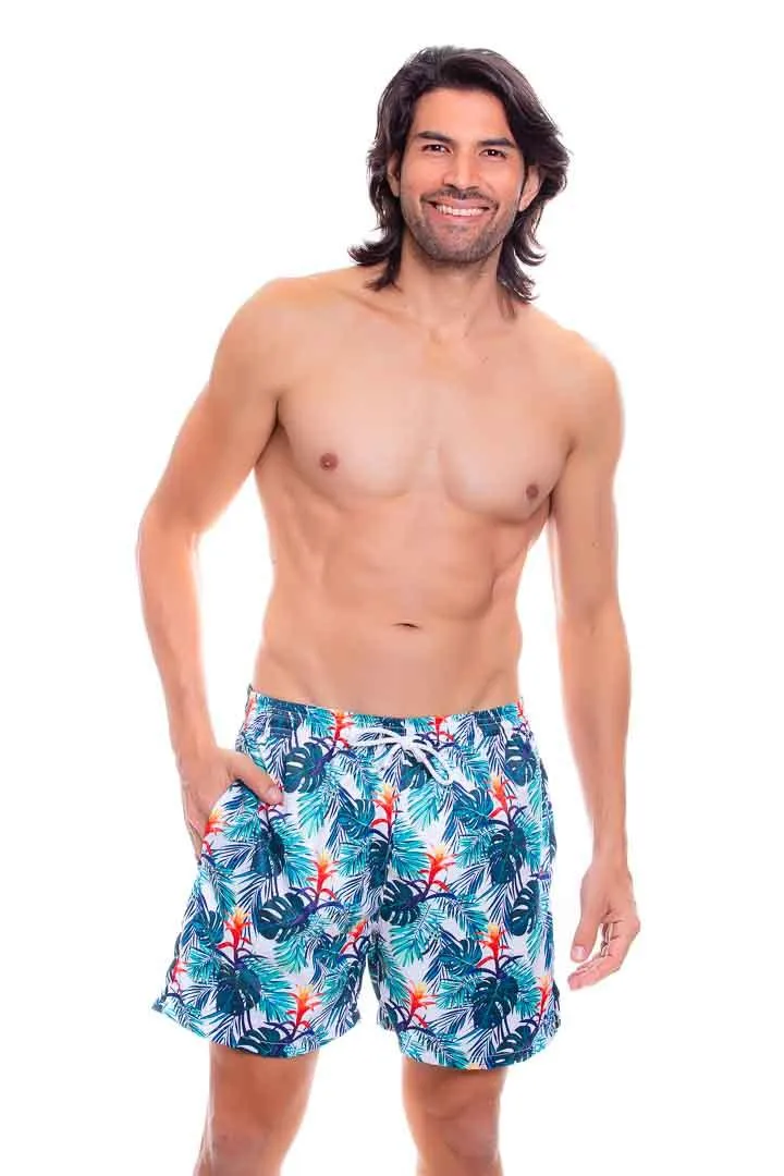 Pantaloneta de Hombre y niño 0000 | Men's Swim Trunks Quick Dry Shorts with Pockets