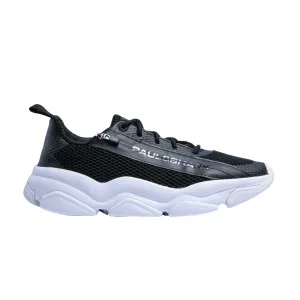 Paul & Shark Men's Black Mesh Textured Sneaker