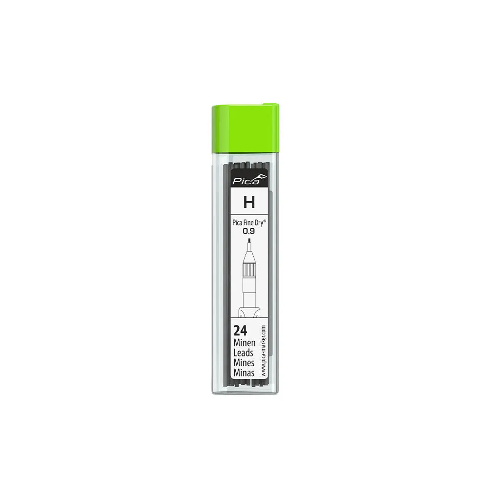 Pica Fine-Dry Lead Refill Set - H Graphite
