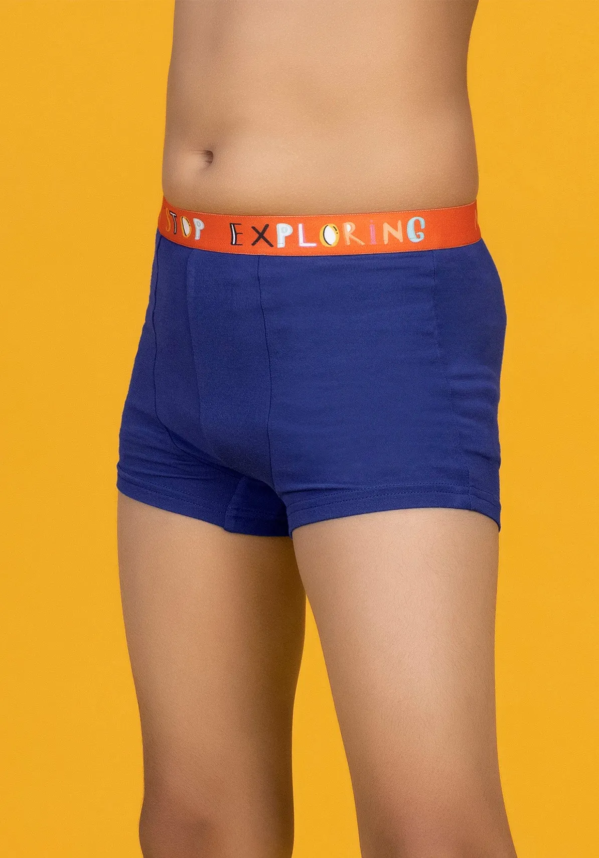 Playmate Boys Trunks Blue Tencel Modal