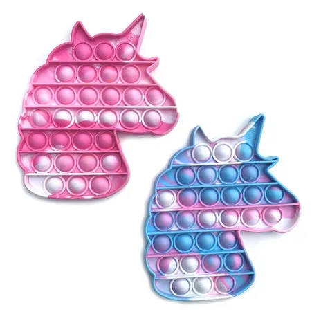 Pop It Fidget Toy - Tie Dye Unicorn